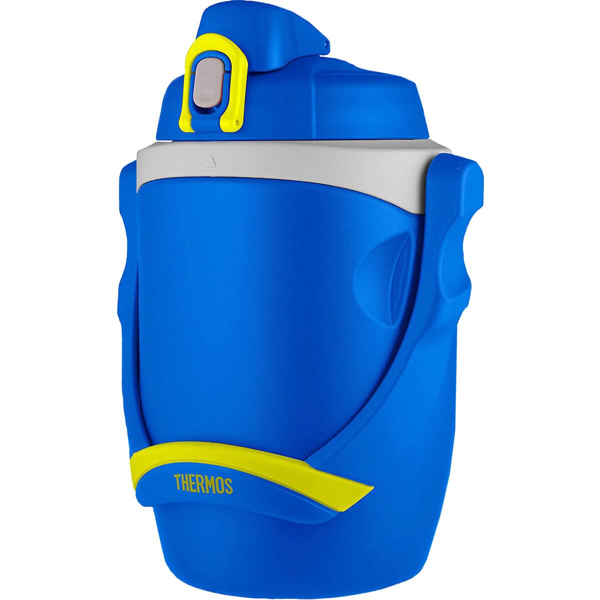 Alt View 1. Thermos - Thermos 64 oz. Foam Insulated Flip-Up Lid Water Bottle with Handle - Blue - Blue.