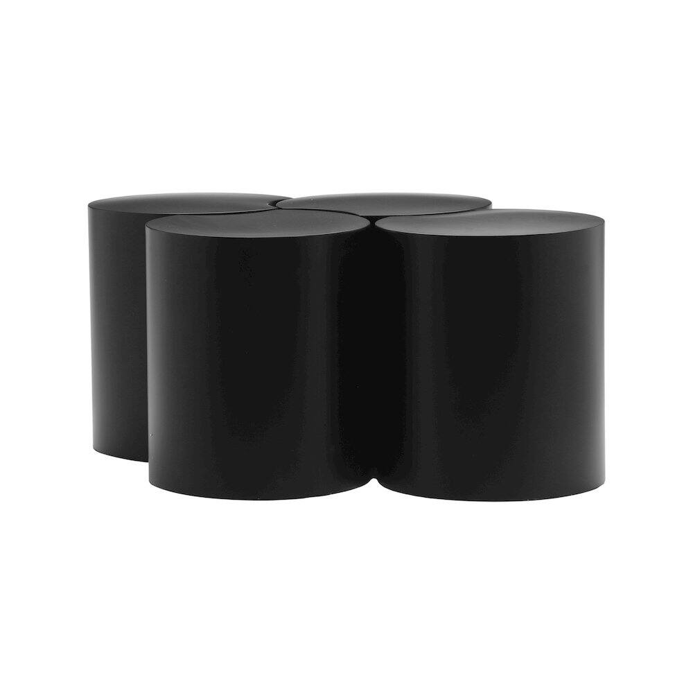 Alt View 1. Meridian Furniture - Dimple Black Coffee Table - Black.