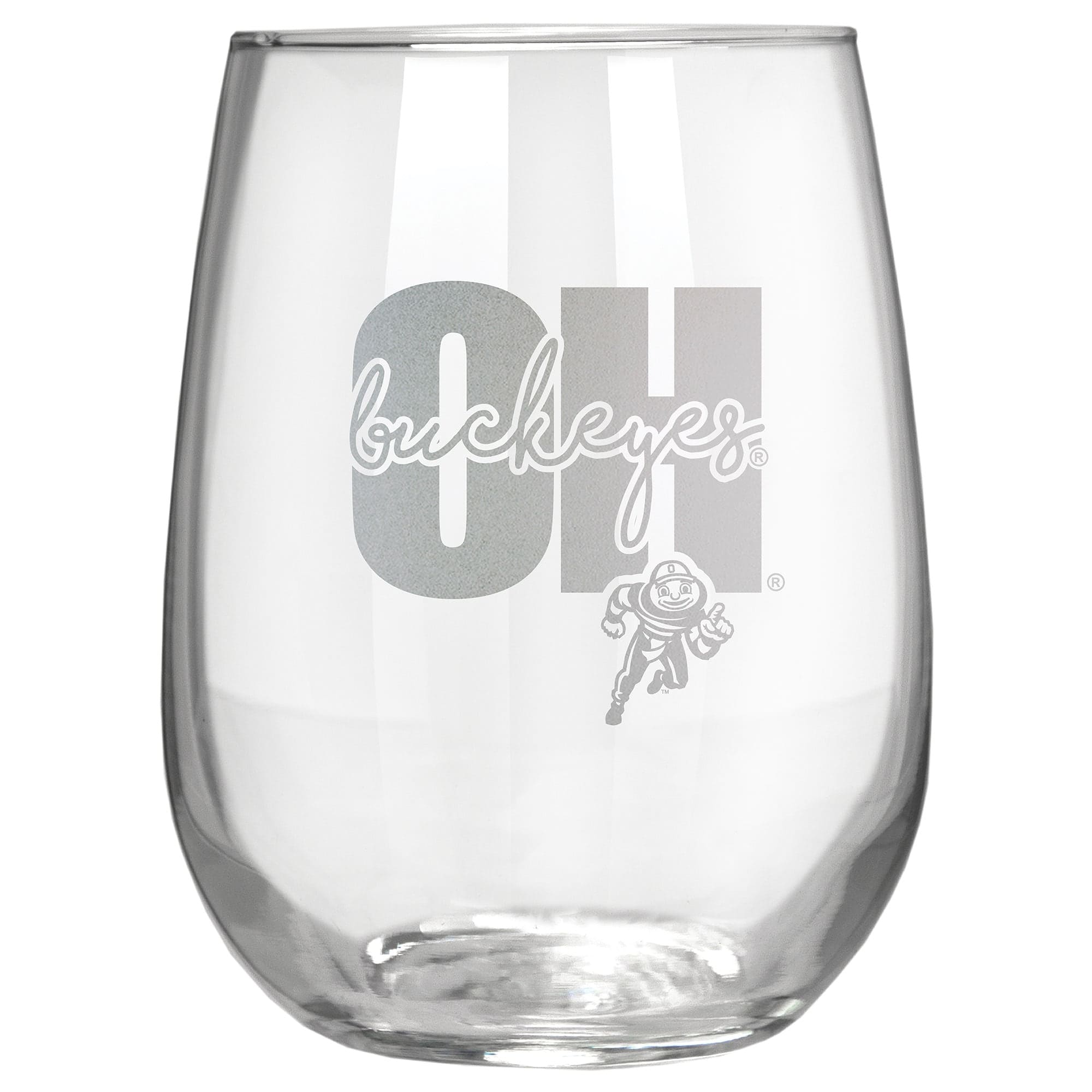 Great American Products - Ohio State Buckeyes Etched 17oz. City Stemless Wine Glass - Multicolor price history on PriceWatchPro