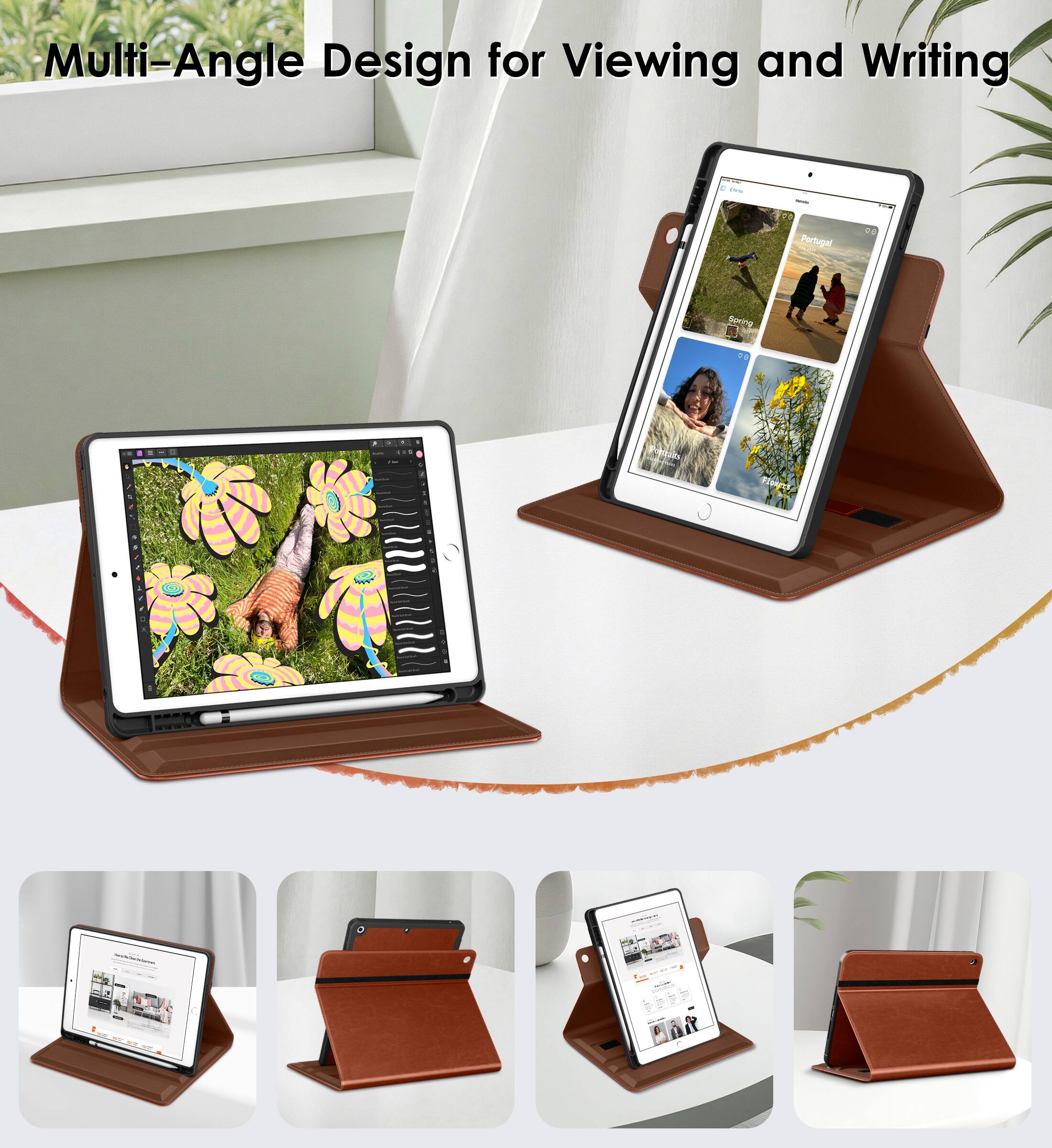 Multi-Angle Design for Viewing and Writing