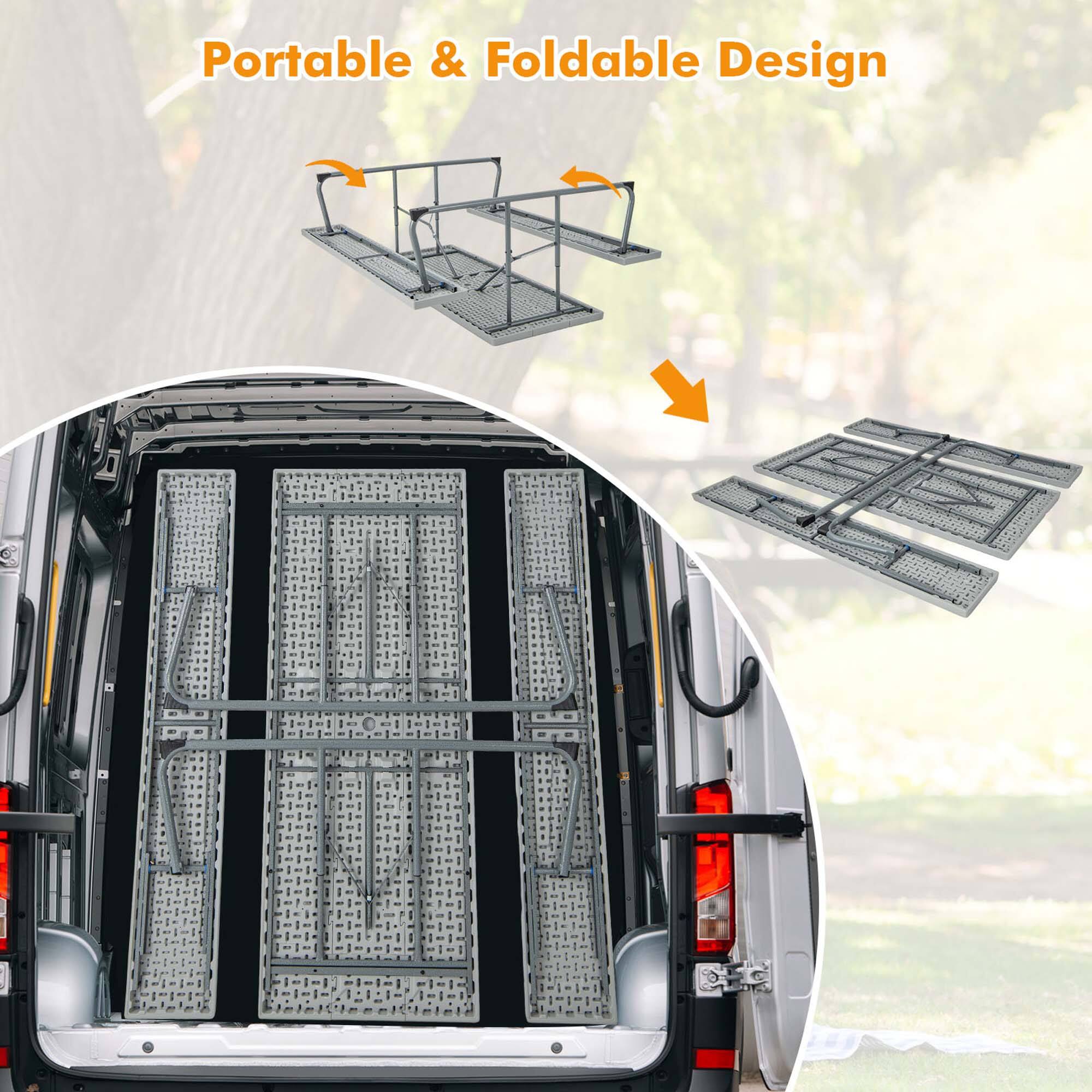 Portable & Foldable Design