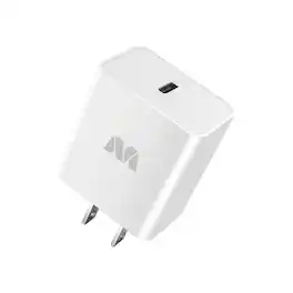 1850 - Mybat USB-C Wall Charger 22W Power Delivery White - White