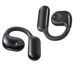 Esoulk - Open-Ear ENC Left and Right True Wireless Bluetooth Headset - Black