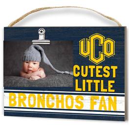 Jardine - Central Oklahoma Bronchos 8" x 10" Cutest Little Team Logo Clip Photo Frame - Navy