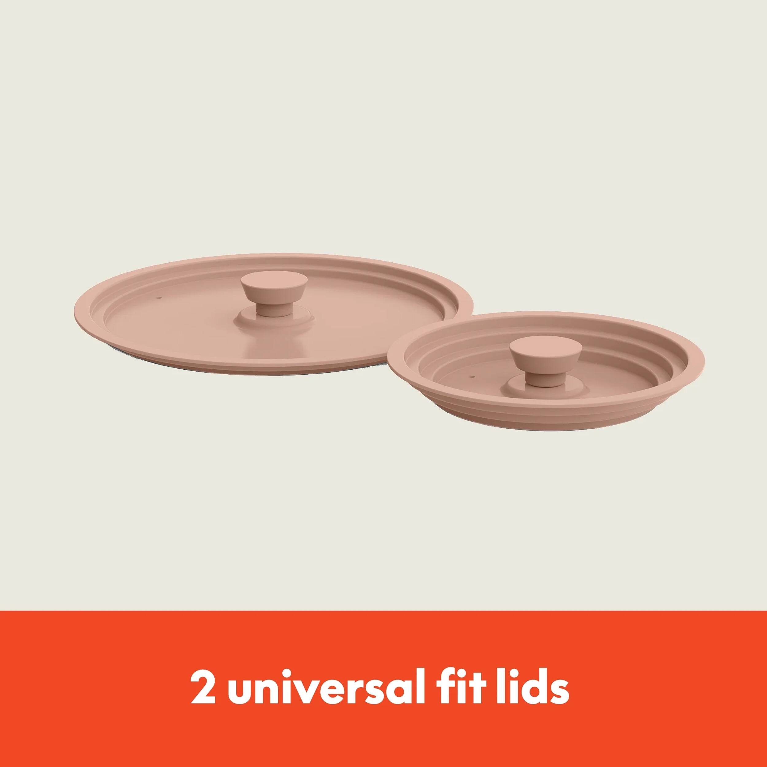 2 universal fit lids