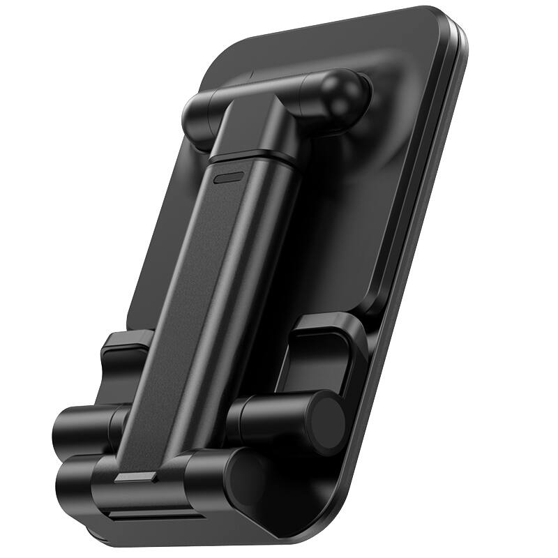 Alt View 1. hoco. - Adjustable Folding Stand for Phones and Tablets - Black.