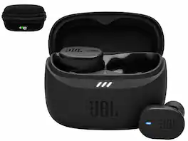 JBL - Tune Buds 2 True Wireless Earbuds with Protective Case - Black