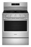 Maytag - 30 in. Wide 5 burners 5.0 cu. ft. Freestanding Gas Range With No Preheat Air Fry and Air Baking - Stainless Steel