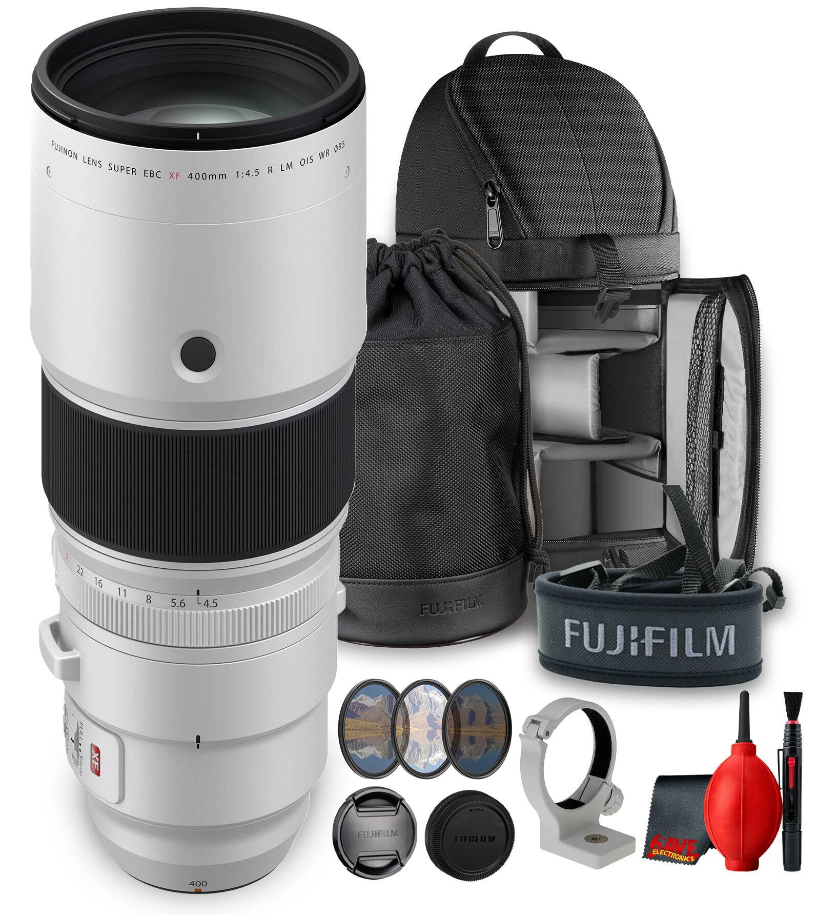 FUJINON WR 095 LENS LM OIS 6 SUPER EBC XF 400mm 1:4.5 R

22 16 11
8
5.6
4.5

FUJIFILM
XF

with
FUJIFILM
FRIGHLM
SAVE ELECTBORKS
400