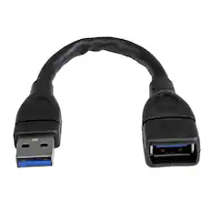 Front. StarTech.com - StarTech USB 3.0 A Male to A Female Extension Cable, 24/28 AWG.