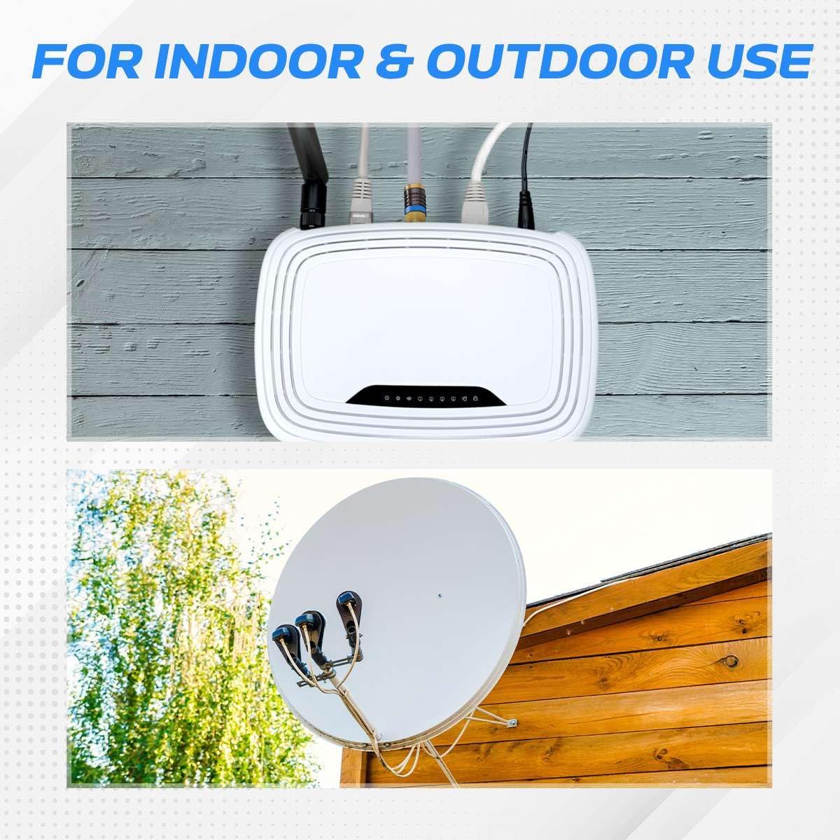 FOR INDOOR & OUTDOOR USE