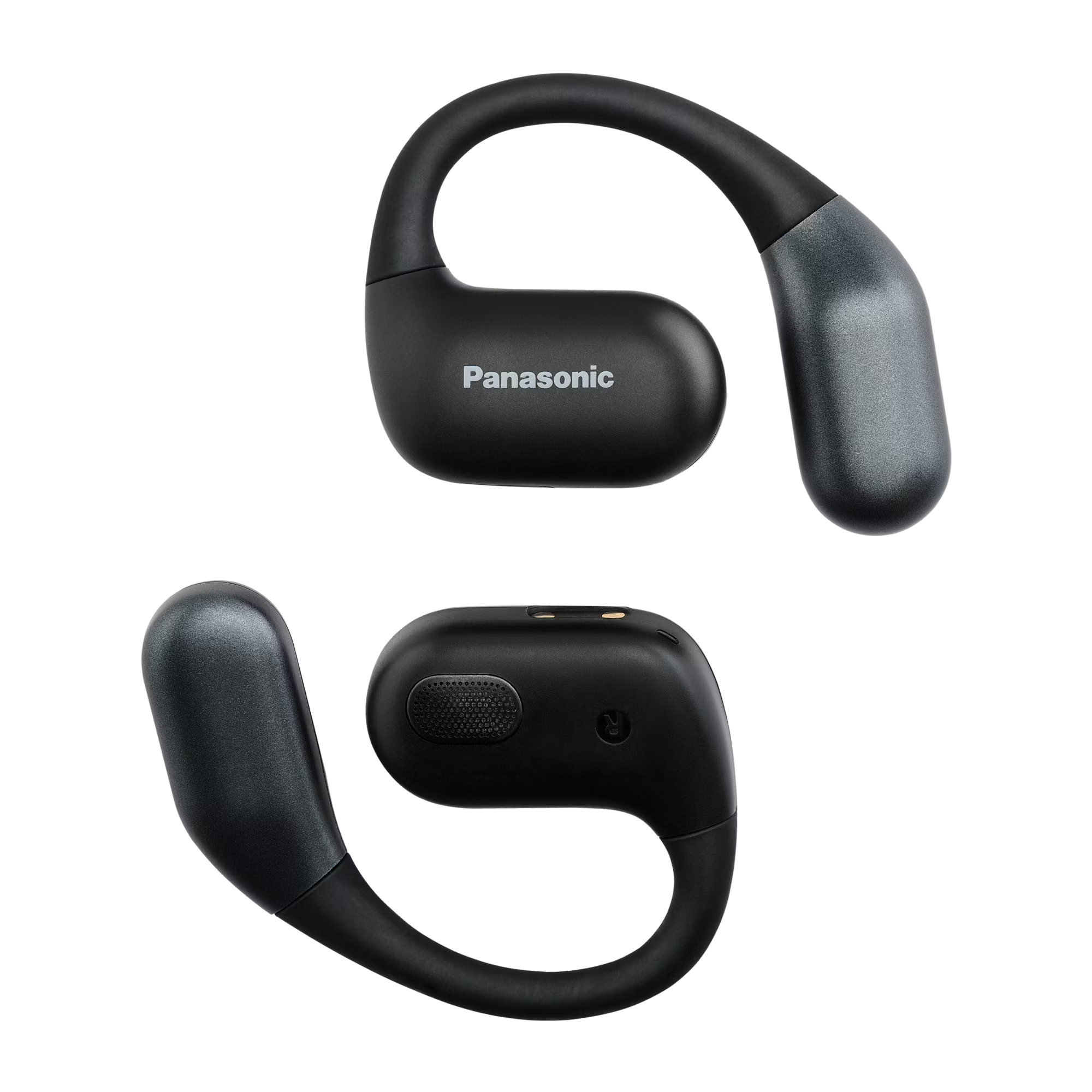 Alt View 3. Panasonic - True Wireless Open Earphones RB-F10 - Beige.