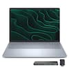 Front. Dell - Plus - Copilot+ PC - 16" 2K Touchscreen Laptop - AMD Ryzen AI 7 350 2025 - 32GB Memory - 1TB Storage - Win 11 Pro - Ice Blue.