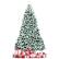 Alt View 19. Costway - 7.5Ft Pre-Lit Premium Snow Flocked Hinged Artificial Christmas Tree w/550 Lights - Green/White.