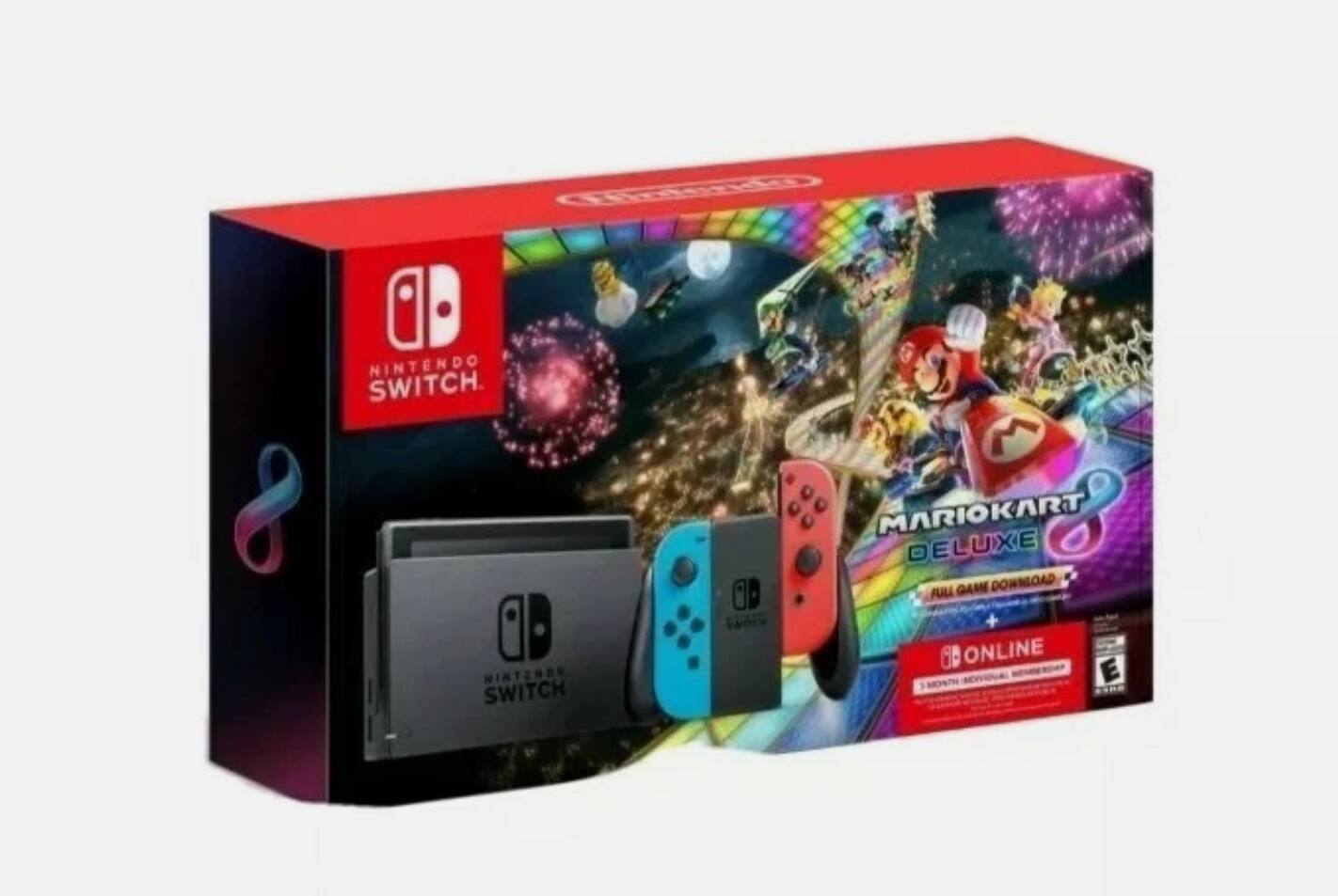 Nintendo Switch. Mario Kart Deluxe Game Download. Nintendo Switch Online Month.