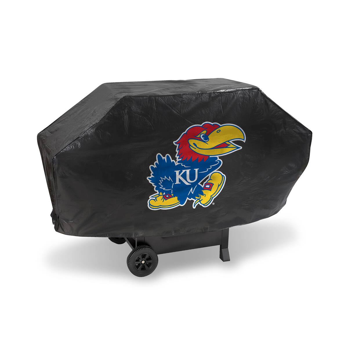 Rico Industries - Kansas Jayhawks DELUXE Heavy Duty BBQ Barbeque Grill Cover - Multi