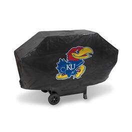 Rico Industries - Kansas Jayhawks DELUXE Heavy Duty BBQ Barbeque Grill Cover - Multi