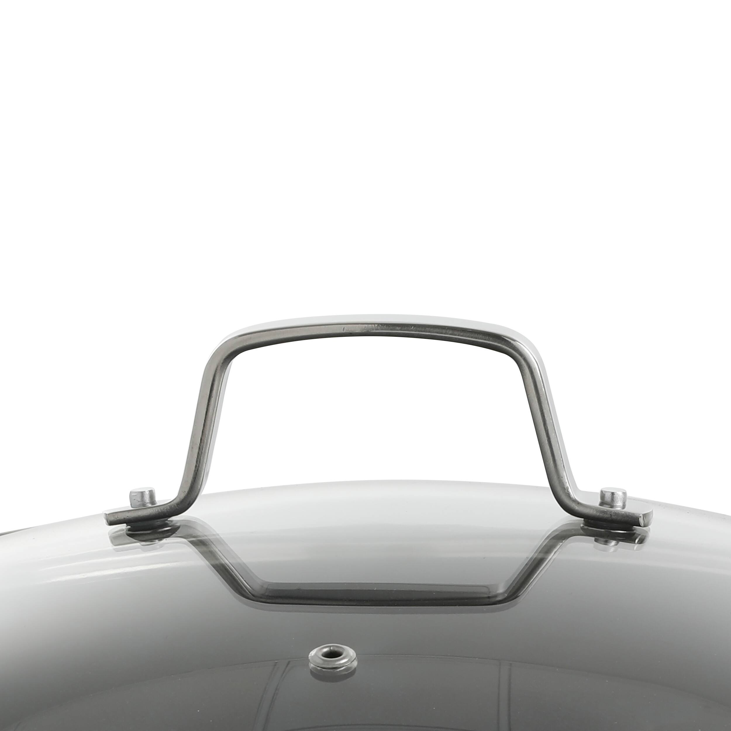 Alt View 8. Martha Stewart - Oster Hawke 14 Piece Ceramic Nonstick Cookware Set in Dark Blue - Mint.