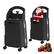 Front. Circus Cirle - 20" Ride-on Luggage with Seat For Kids & Adults - Black.