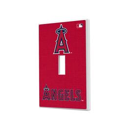 Keyscaper - Los Angeles Angels Solid Single Toggle Light Switch Plate - Multicolor