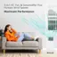 3-in-1 AC, Fan, & Dehumidifier Plus Multiple Wind Speeds Maximum Performance TEI
