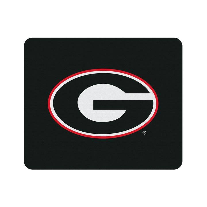 Front. OTM Essentials - Black Georgia Bulldogs Primary Logo Mouse Pad - Black.