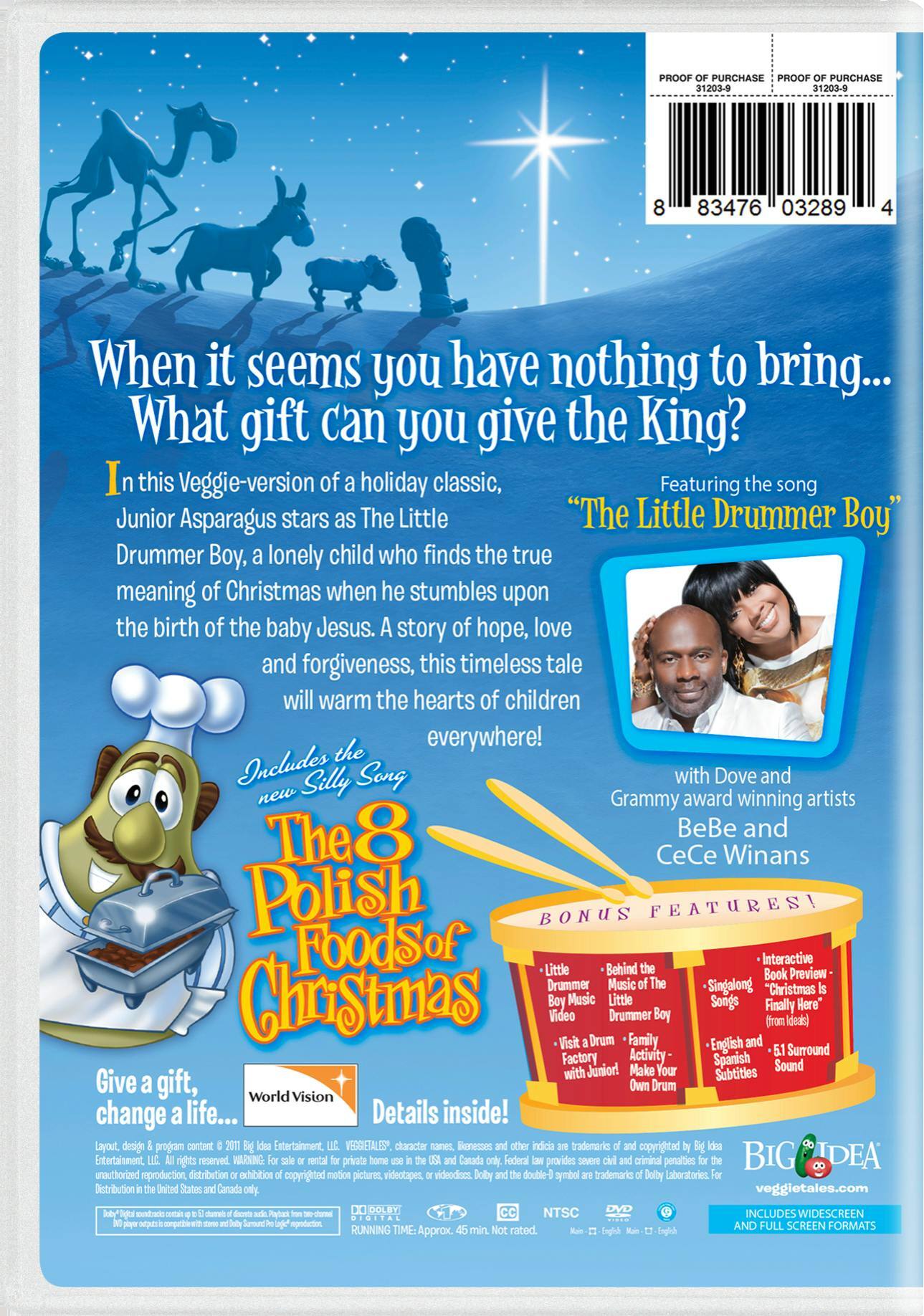 Angle. VeggieTales: The Little Drummer Boy [DVD].