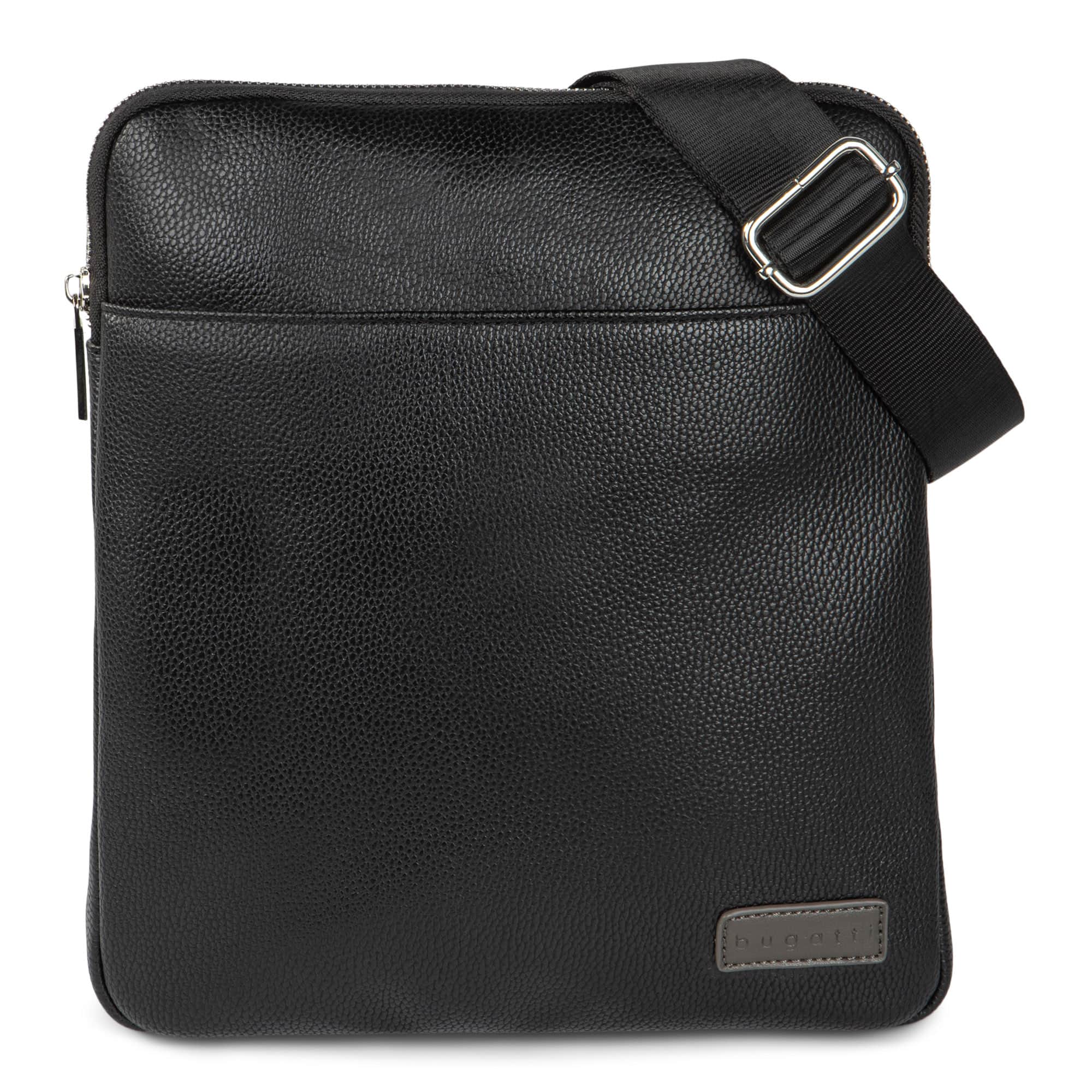 Front. Bugatti - Contrast collection - Crossbody bag - Black.