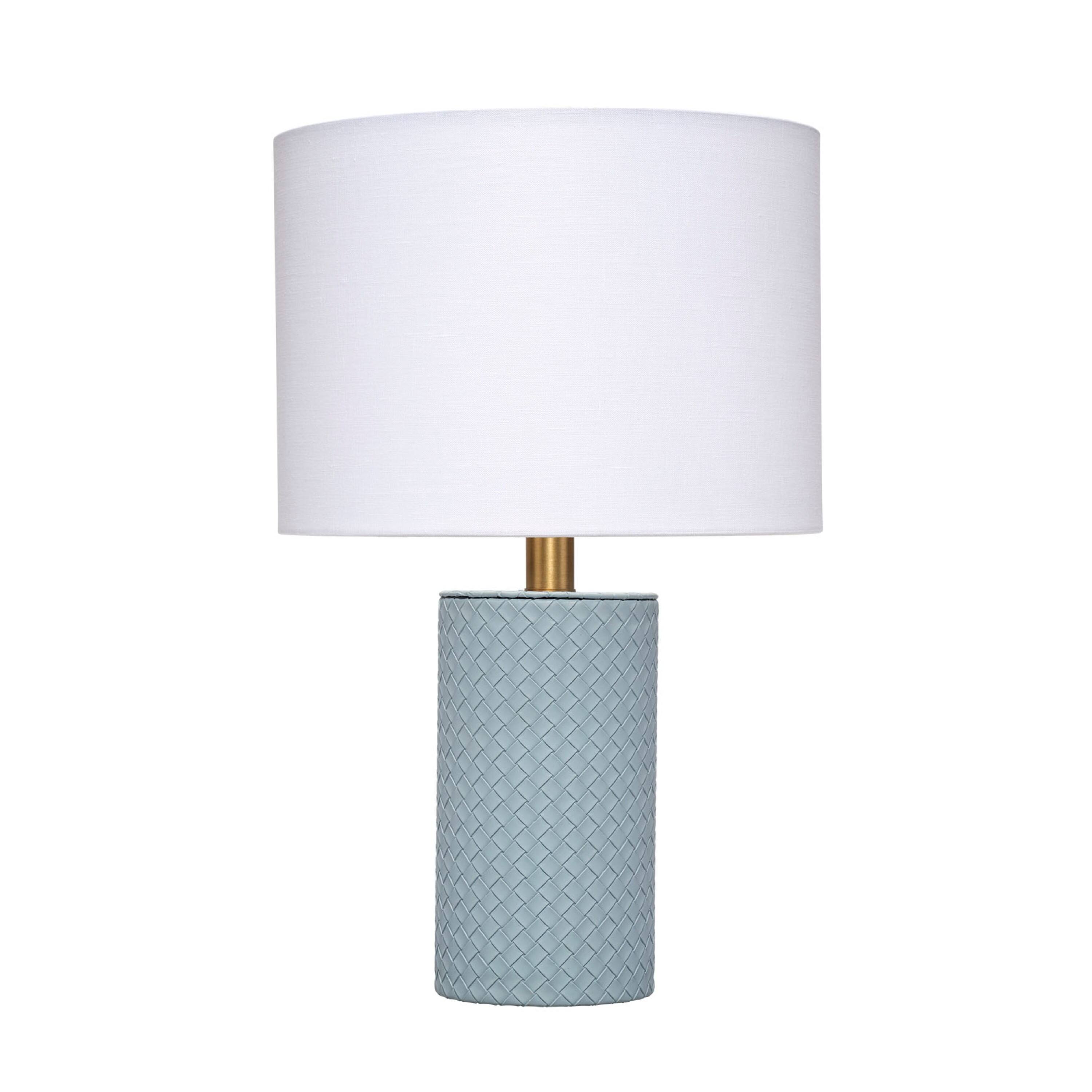 Blue, White, Brass