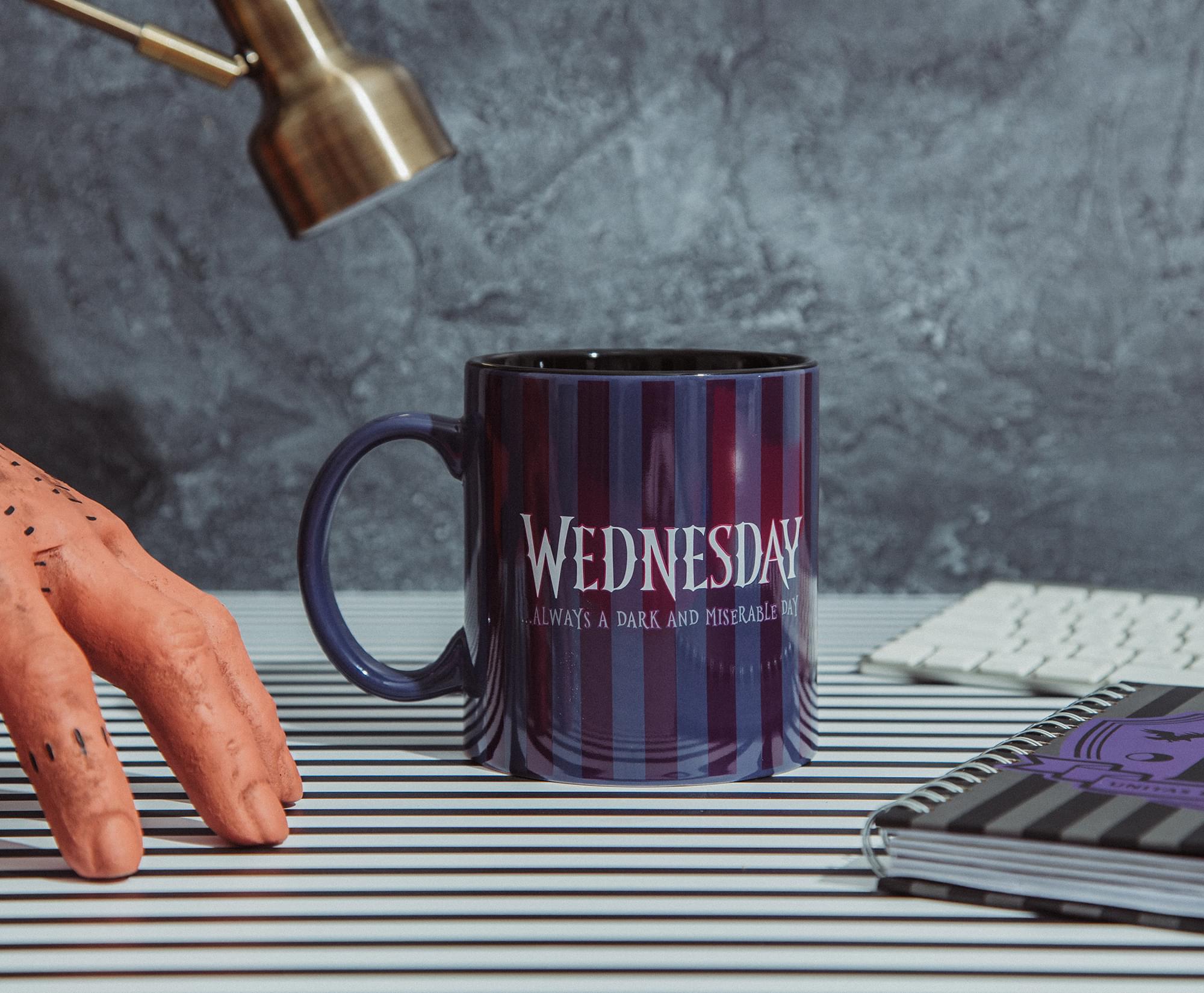 WEDNESDAY  
ALWAYS A DARK AND MISERABLE DAY