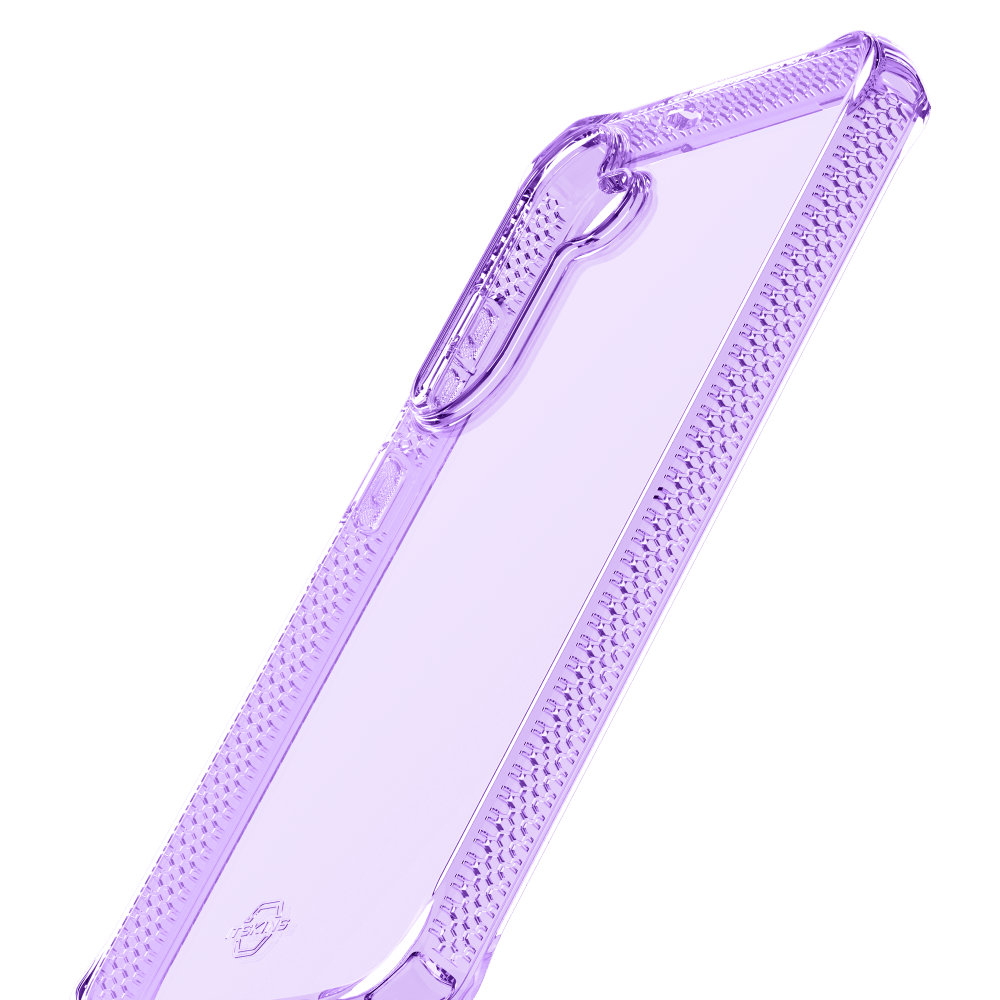 Alt View 5. Itskins - SPECTRUM R // CLEAR Case for Samsung Galaxy S25 FE - Purple.