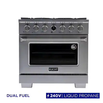 KUCHT Professional
DUAL FUEL
240V | LIQUID PROPANE