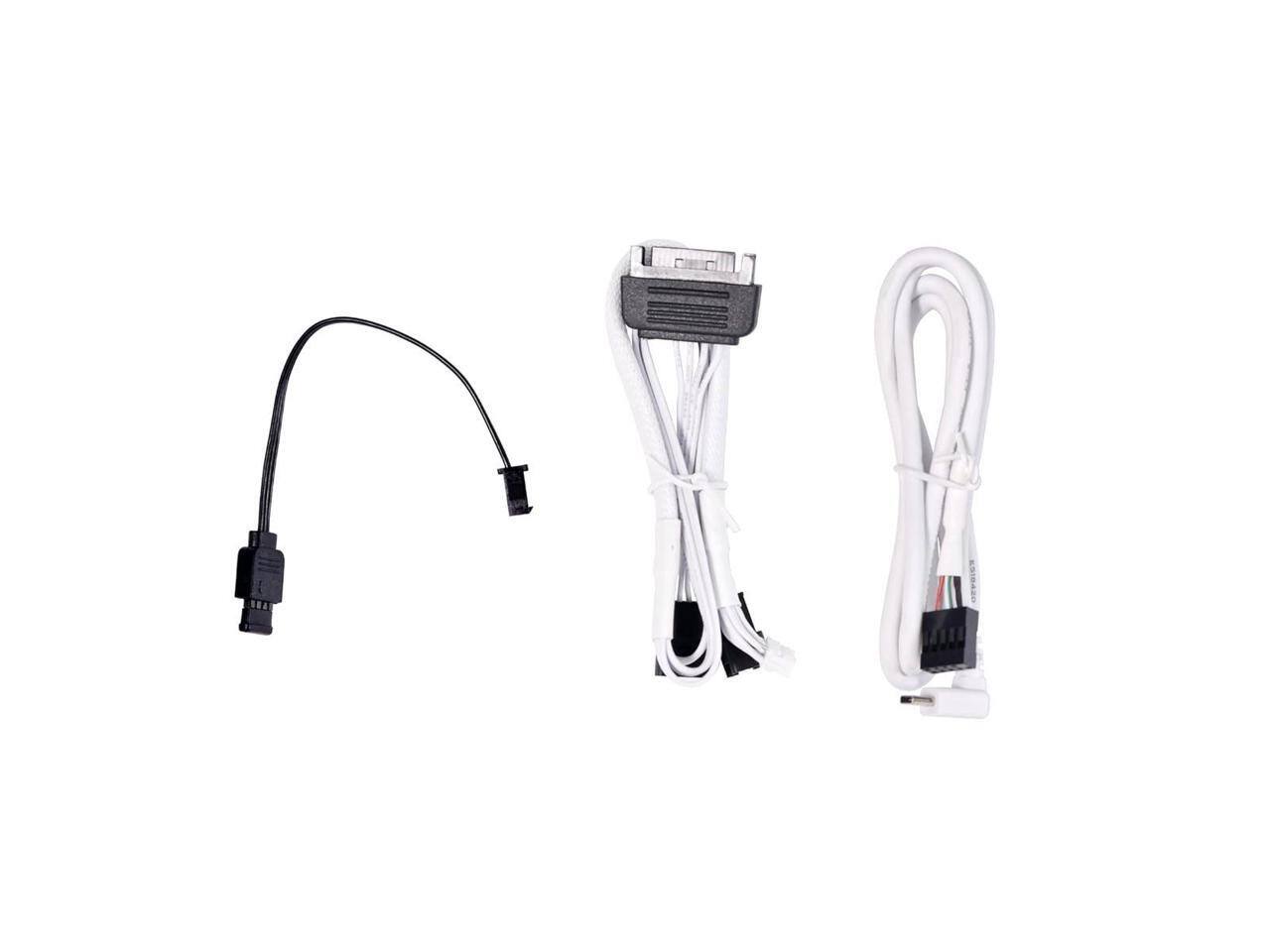 Alt View 10. Lian Li - LIAN LI Galahad II LCD 280 White Liquid Cooler - GA2ALCD28W - White.