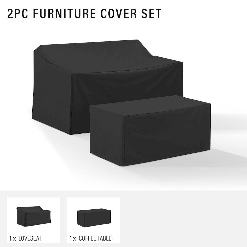 2PC FURNITURE COVER SET

1 x LOVESEAT
1 x COFFEE TABLE
