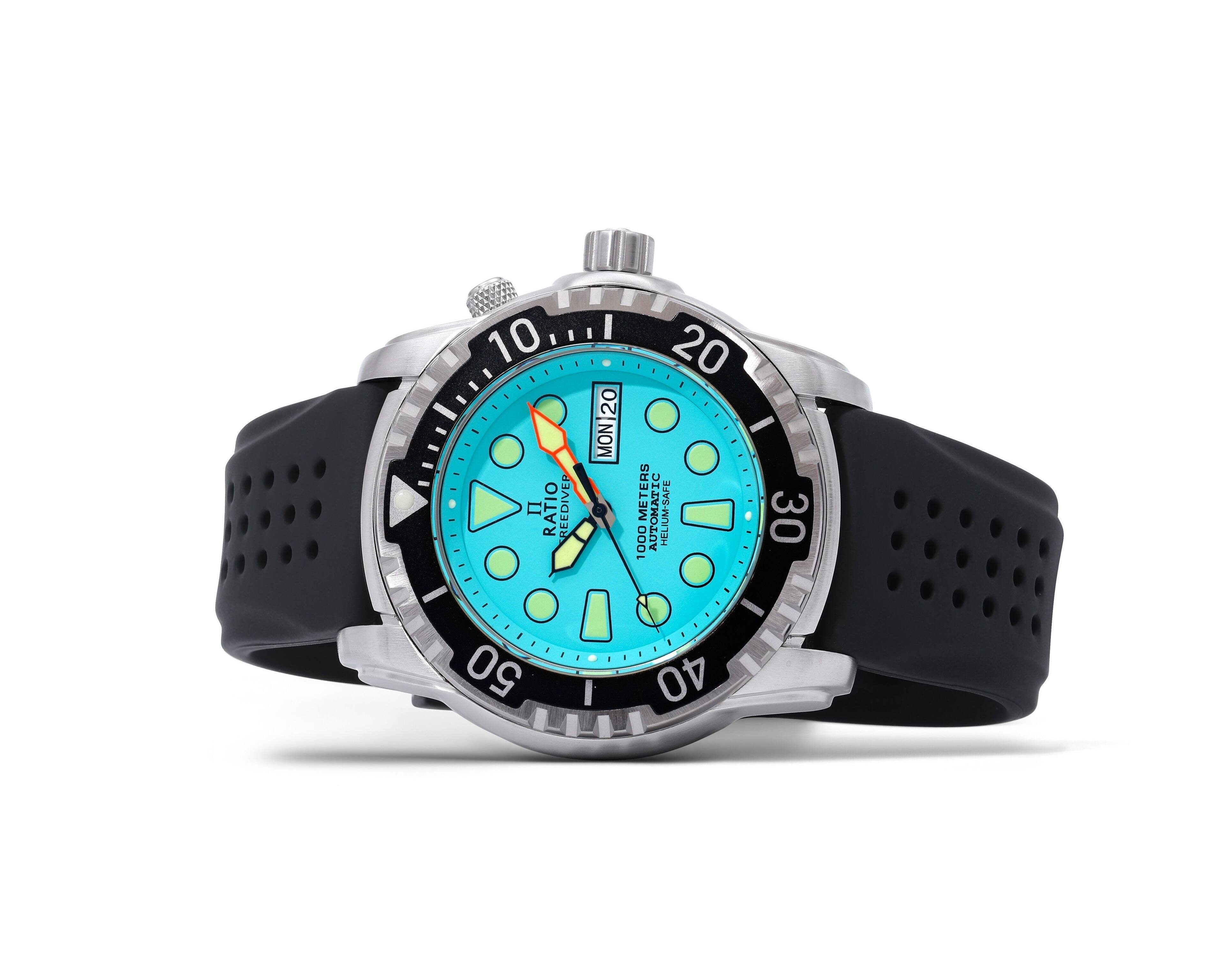 10 RATIO REEDIVER MON120 20 METERS AUTOMATIC HELIUM-SAFE 30 1000 50 I 40