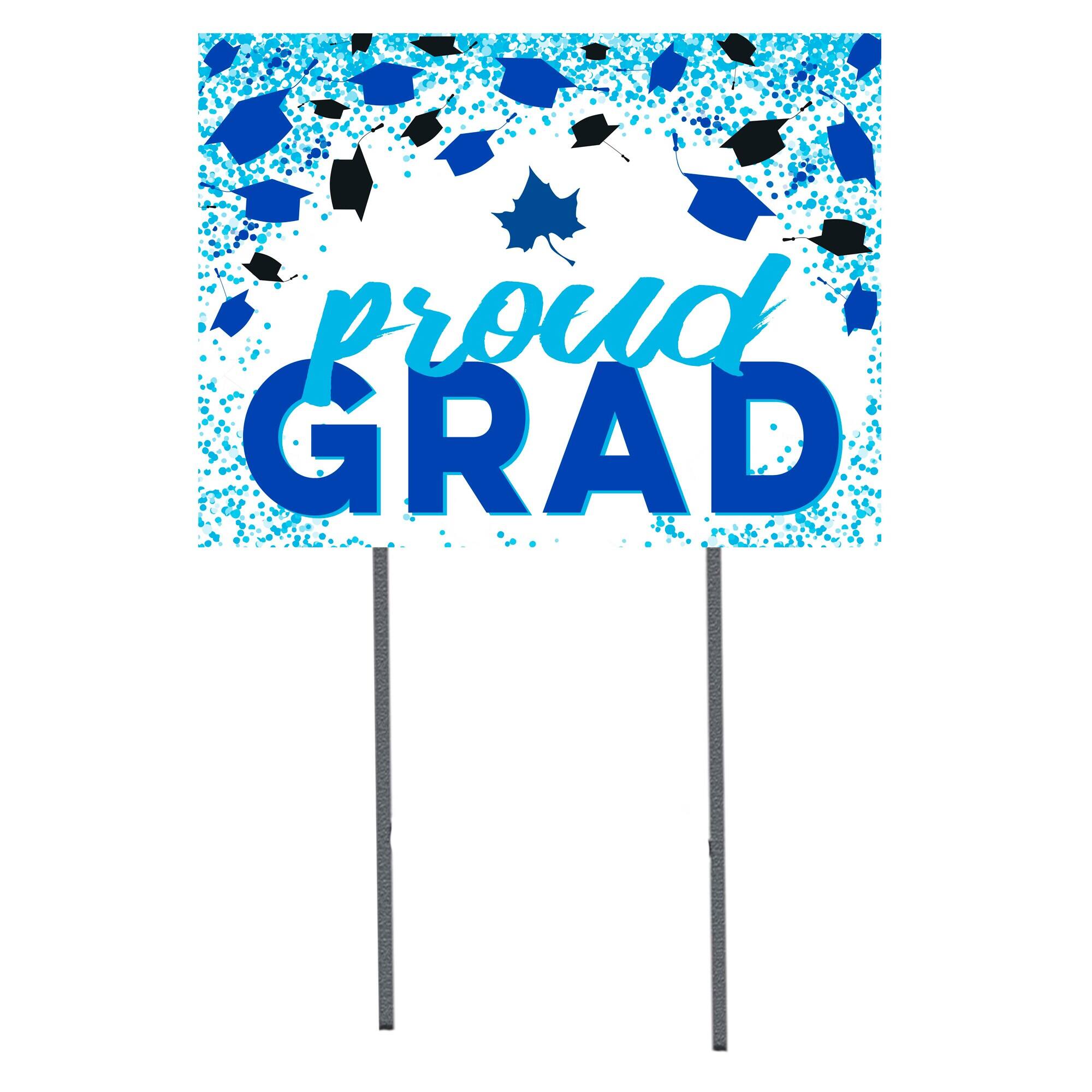 Indiana State Sycamores 18" x 24" Proud Grad Yard Sign