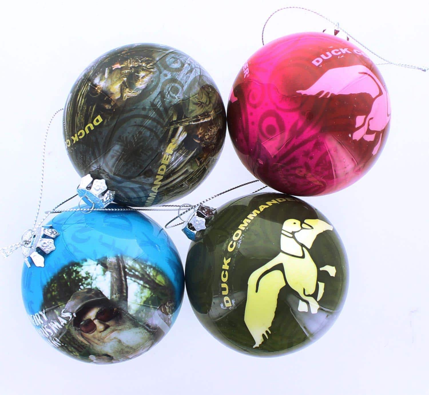 Fierce Products - Duck Dynasty 4-Pack Christmas Ornament Set - Multicolored price history on PriceWatchPro