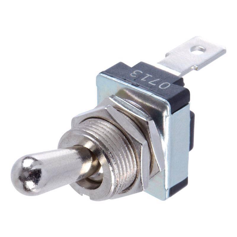 Angle. Jandorf - Jandorf 21 amps Single Pole Kill Automotive/Marine Switch Black/Silver 1 pk - Black/Silver.