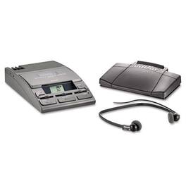 Philips - LFH072052 720-T Desktop Analog Mini Cassette Transcriber Dictation System W/foot Control - false