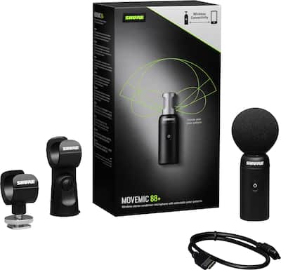 Shure MoveMic 88+ Wireless Microphone Professional Stereo Mic for Shure MoveMic 88+ Wireless Microphone Professional Stereo Mic for