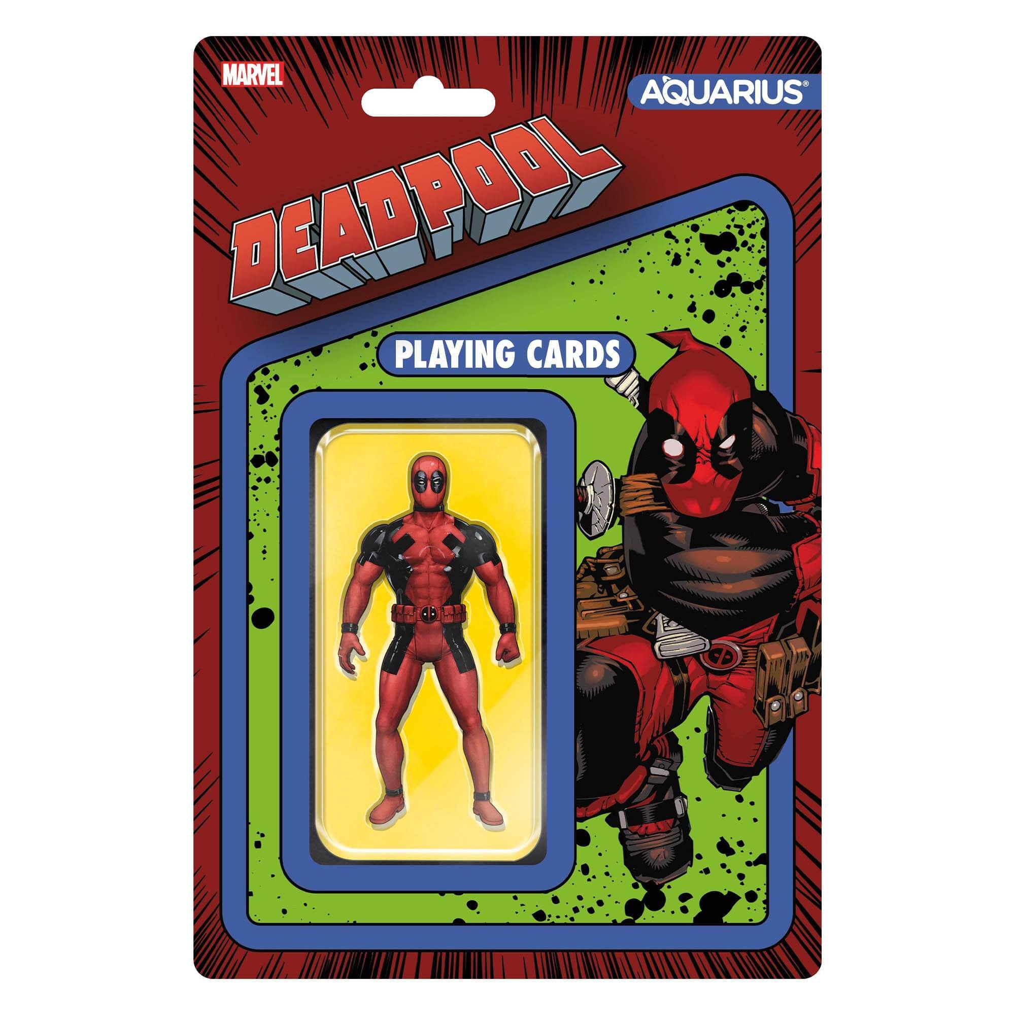 MARVEL AQUARIUS DEADPOOL PLAYING CARDS
