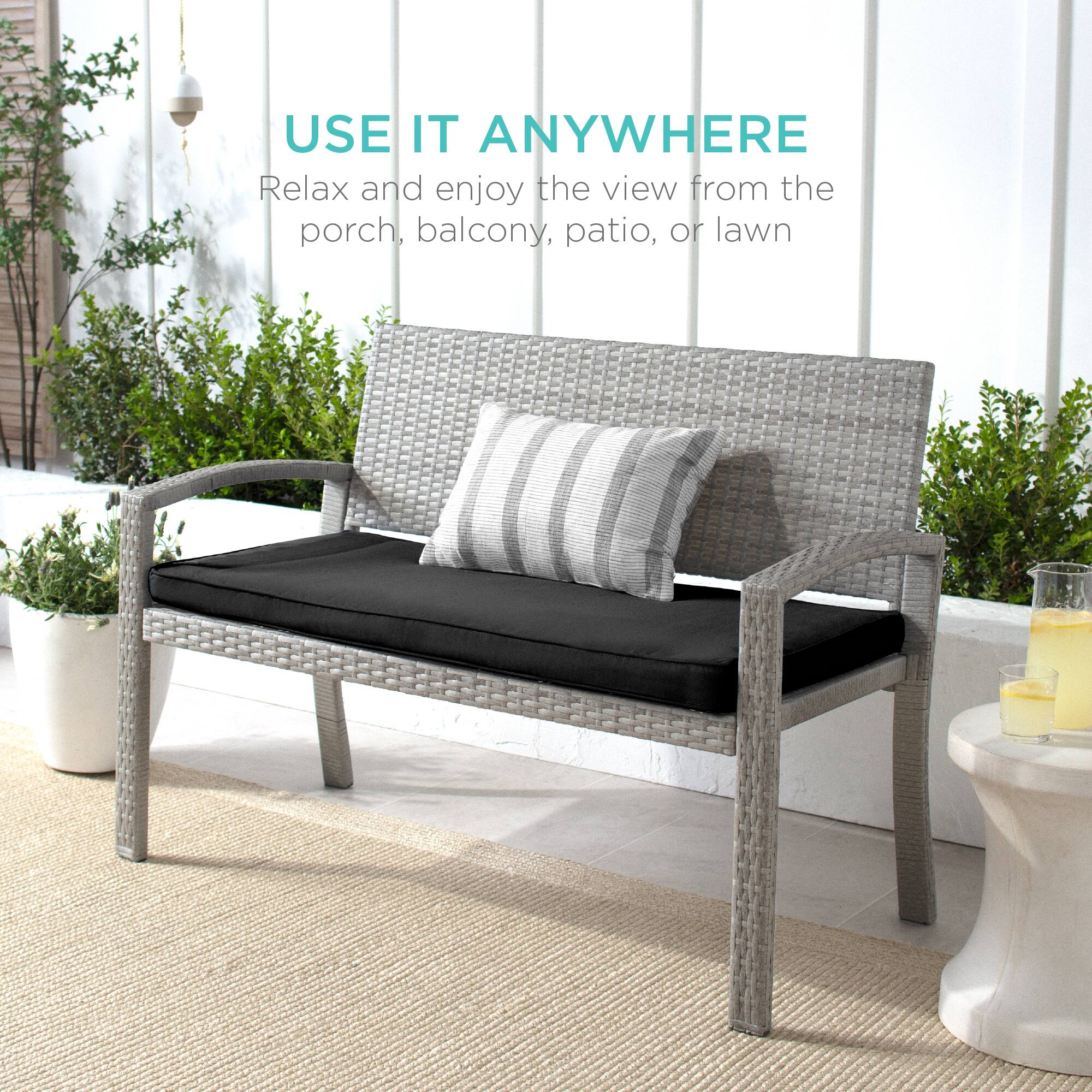 USE IT ANYWHERE  
Relax and enjoy the view from the porch, balcony, patio, or lawn