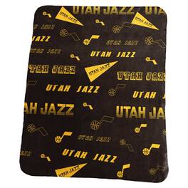 Logo Brands - Utah Jazz 50" x 60" Classic Fleece Blanket - Multicolor