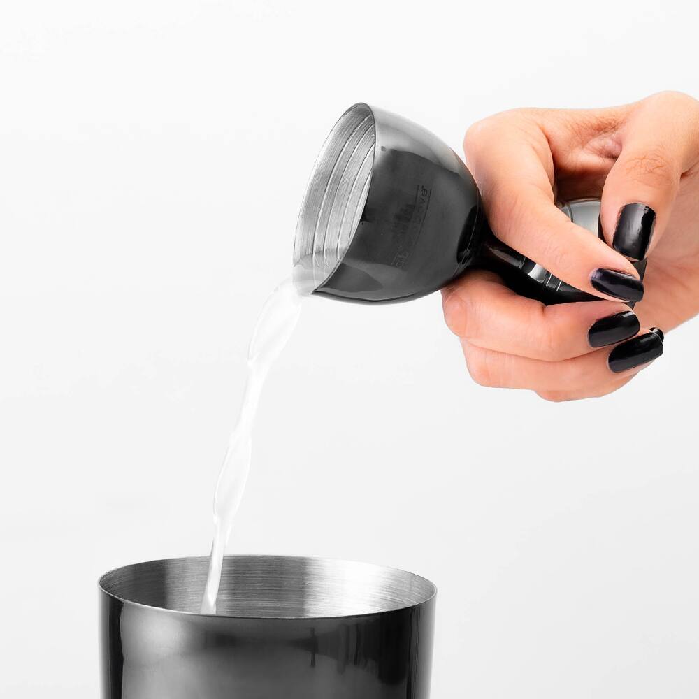 Alt View 1. A Bar Above - Bell Jigger Black - Black.