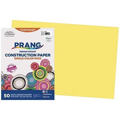 Cute and evenly without SuxWorks Prang Medium Weight Construction Paper Single Color Pack

Promise

Sheets - Construction Paper 50 12" x 18" (30.5 cm x 45.7 cm)
