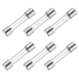 Unique Bargains - 15A 250V 6x30mm Time Delay Glass Fuse UL Listed Slow Blow Fuse for Home Appliances 6pcs