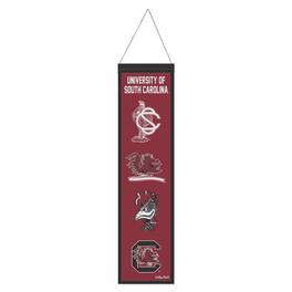 WinCraft - South Carolina Gamecocks 8" x 32" Evolution Banner - Multicolor