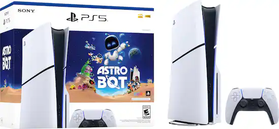 Sony - PlayStation 5 Slim Console – ASTRO BOT Bundle - White
