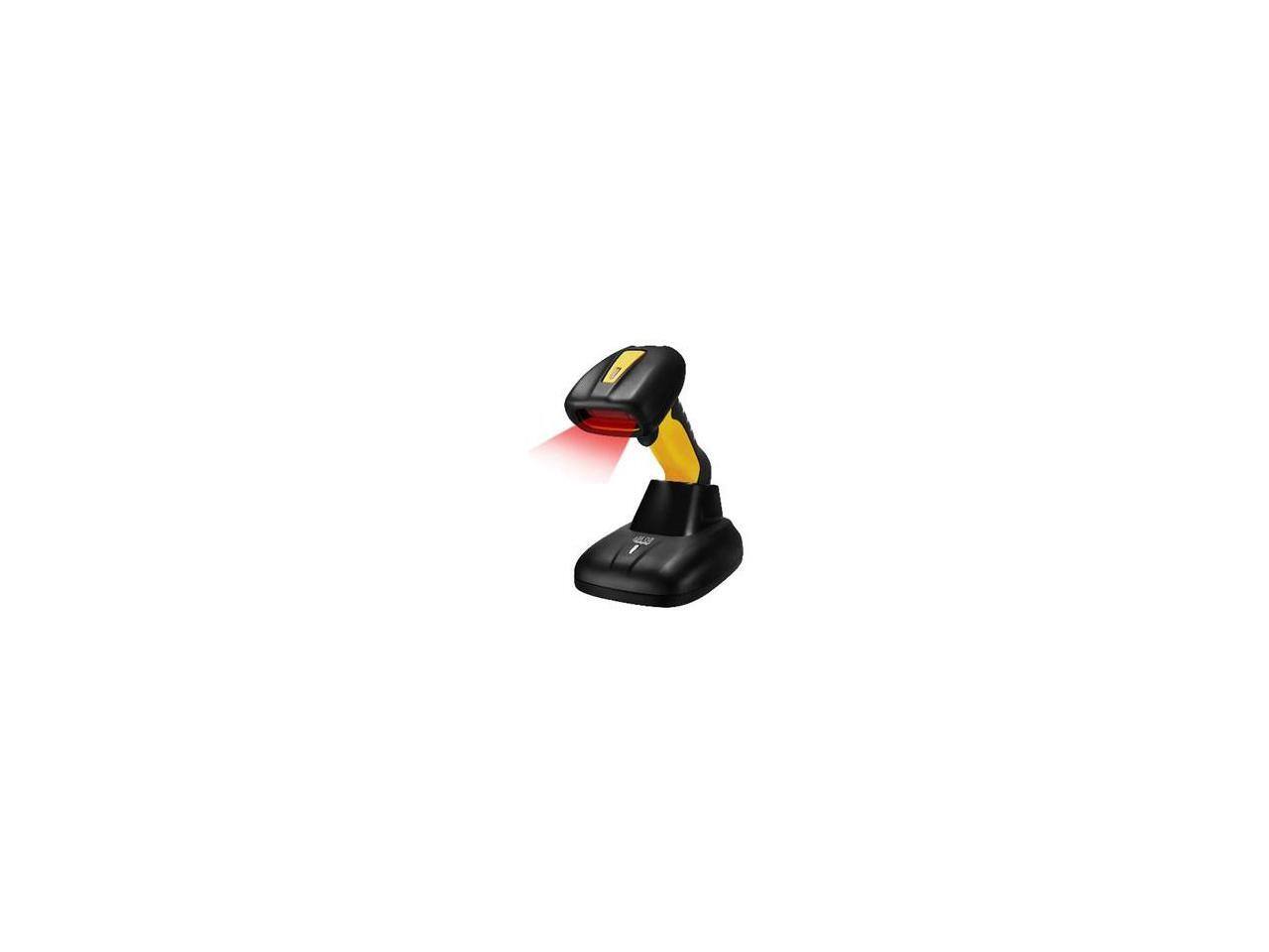 Alt View 4. Adesso - Adesso NuScan 4100B Bluetooth Antimicrobial Waterproof CCD Barcode Scanner with Charging Cradle.