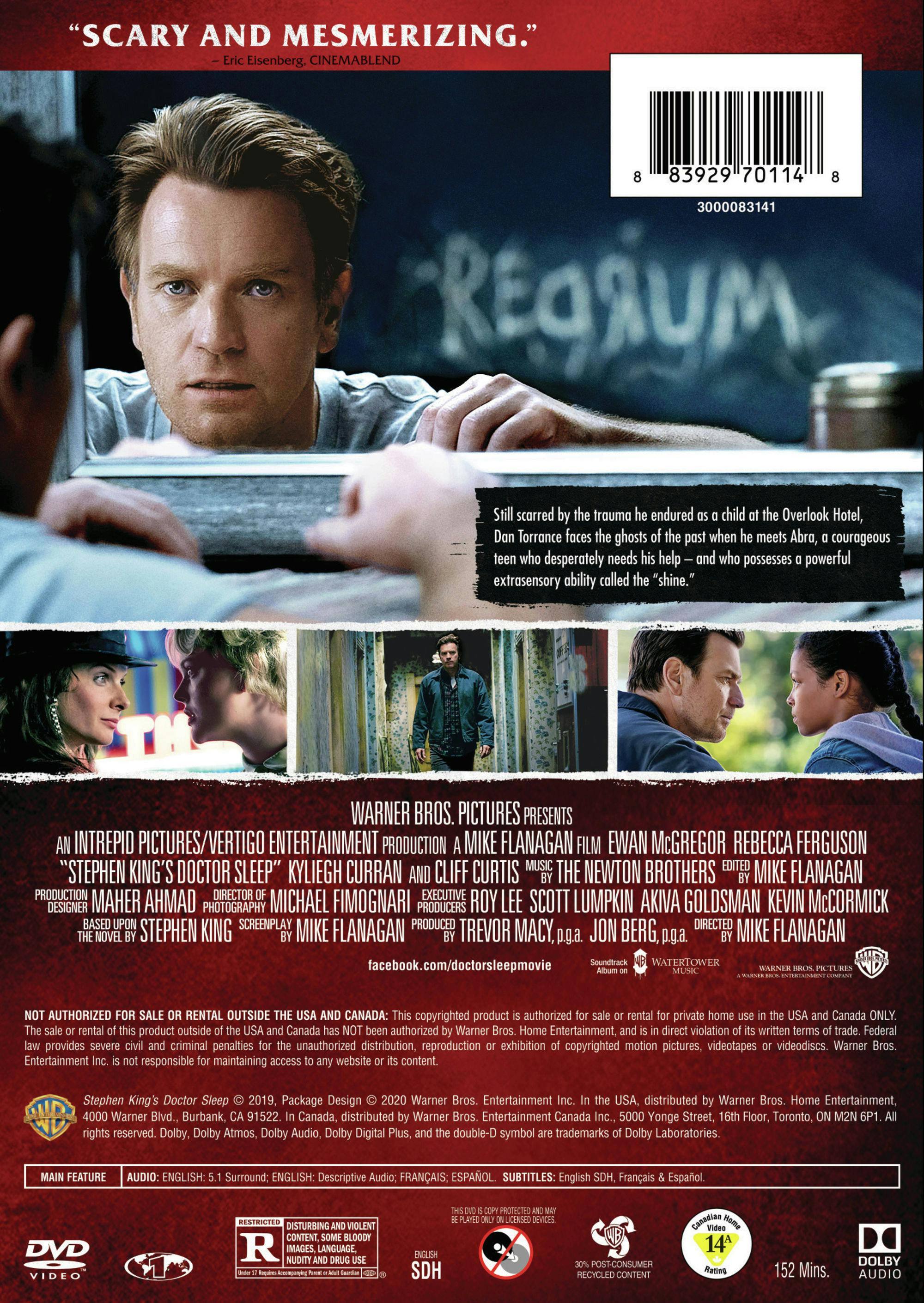 Angle. Doctor Sleep (DVD) [DVD].